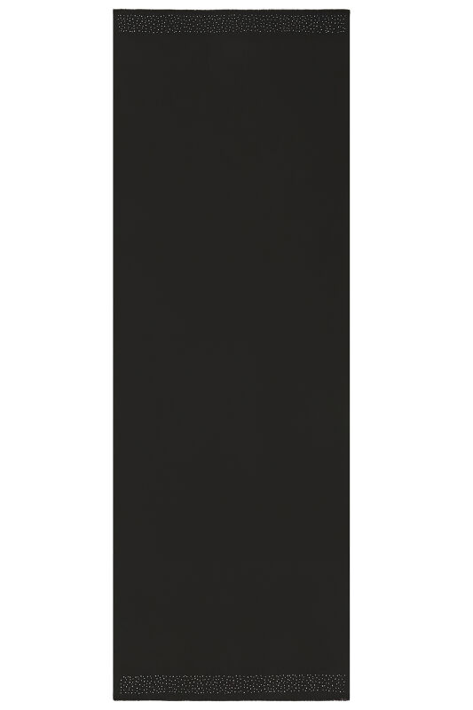 Stony Silk Shawl Black - 1
