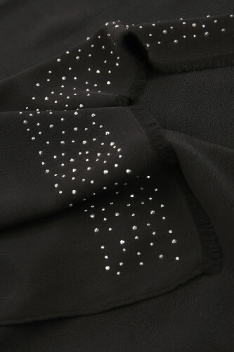 Stony Silk Shawl Black - 3
