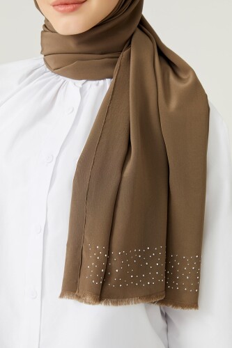 Stony Silk Shawl Mink - 4