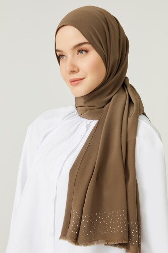 Stony Silk Shawl Mink - 6
