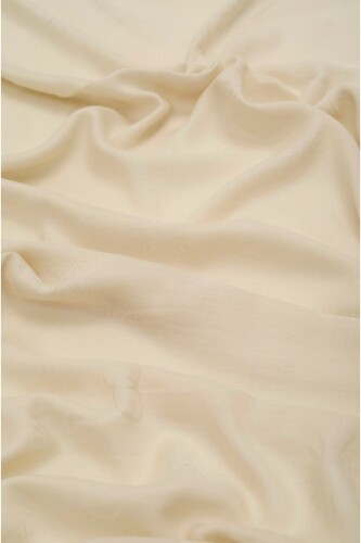 Sun Cotton Silk Shawl Beige - 2