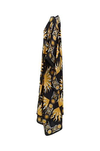 Sun Silk Caftan Black - 6