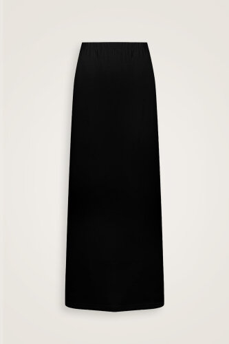 Three Thread Black Skirt - Imannoor (1)