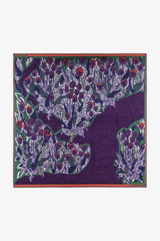 Istanbul Scarf Purple - 1