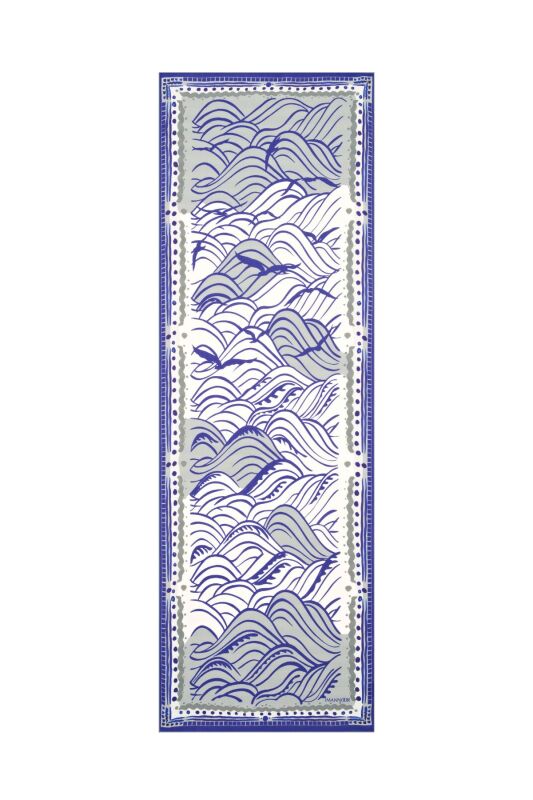Water Beauty Shawl Grey - 1