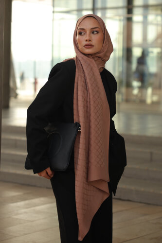 Window Lattice Rose Ramy Jacquard Shawl 