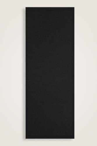 Zincir Desen Siyah Pamuk İpek Şal 70x210 - Imannoor (2)