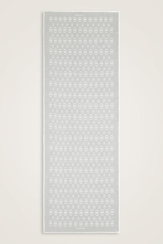 Zincir Logo Çakıl Taşı Pamuk Floş Şal 70x210 - Imannoor (1)