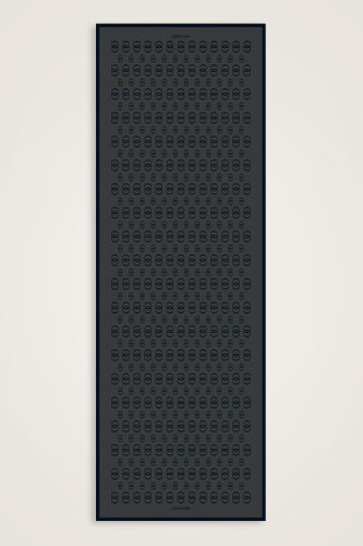 Zincir Logo Füme Pamuk Floş Şal 70x210 - Imannoor (1)